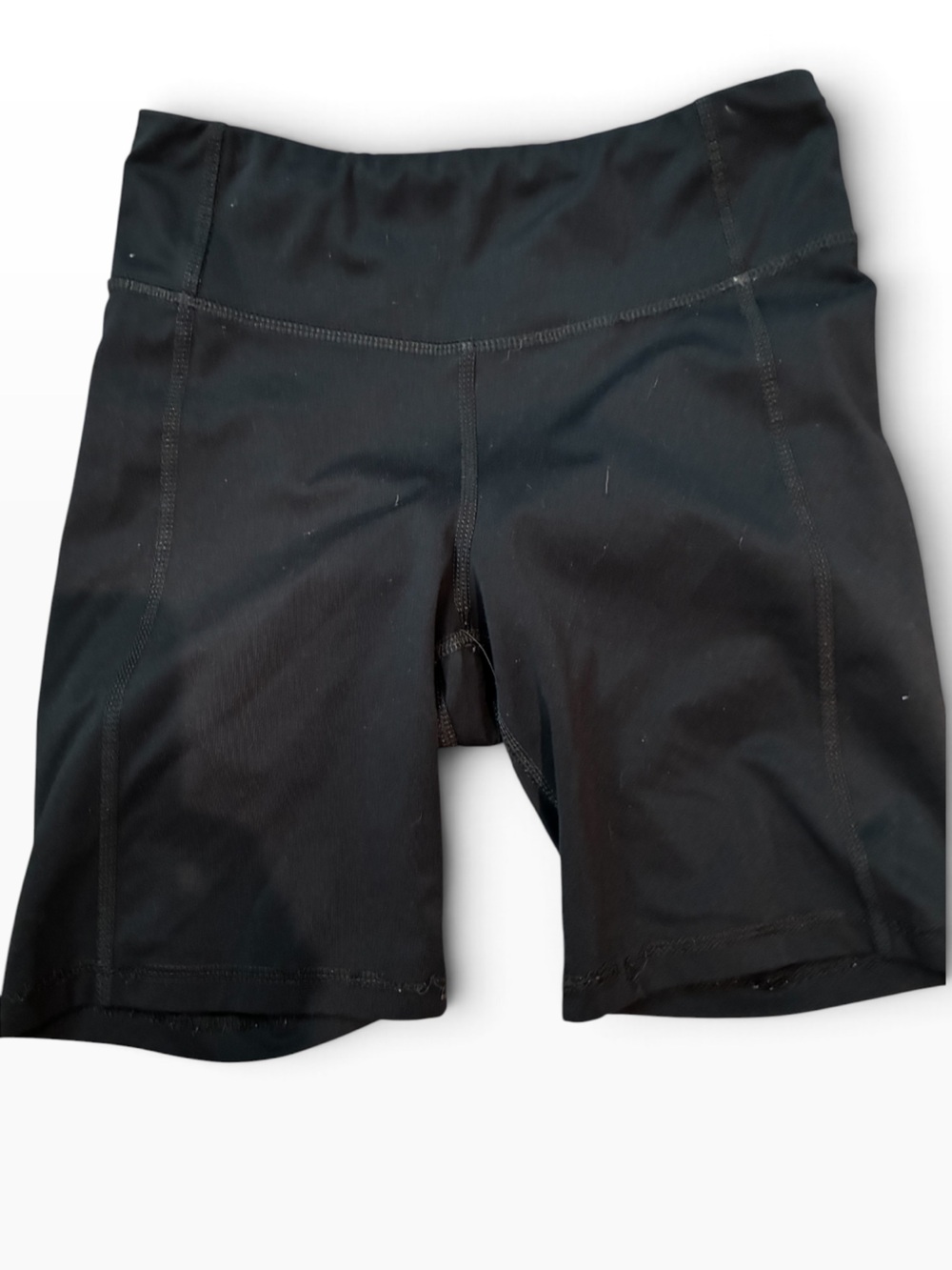 all in motion Women's Black High-Rise Bike Shorts